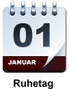 JANUAR 01    Ruhetag